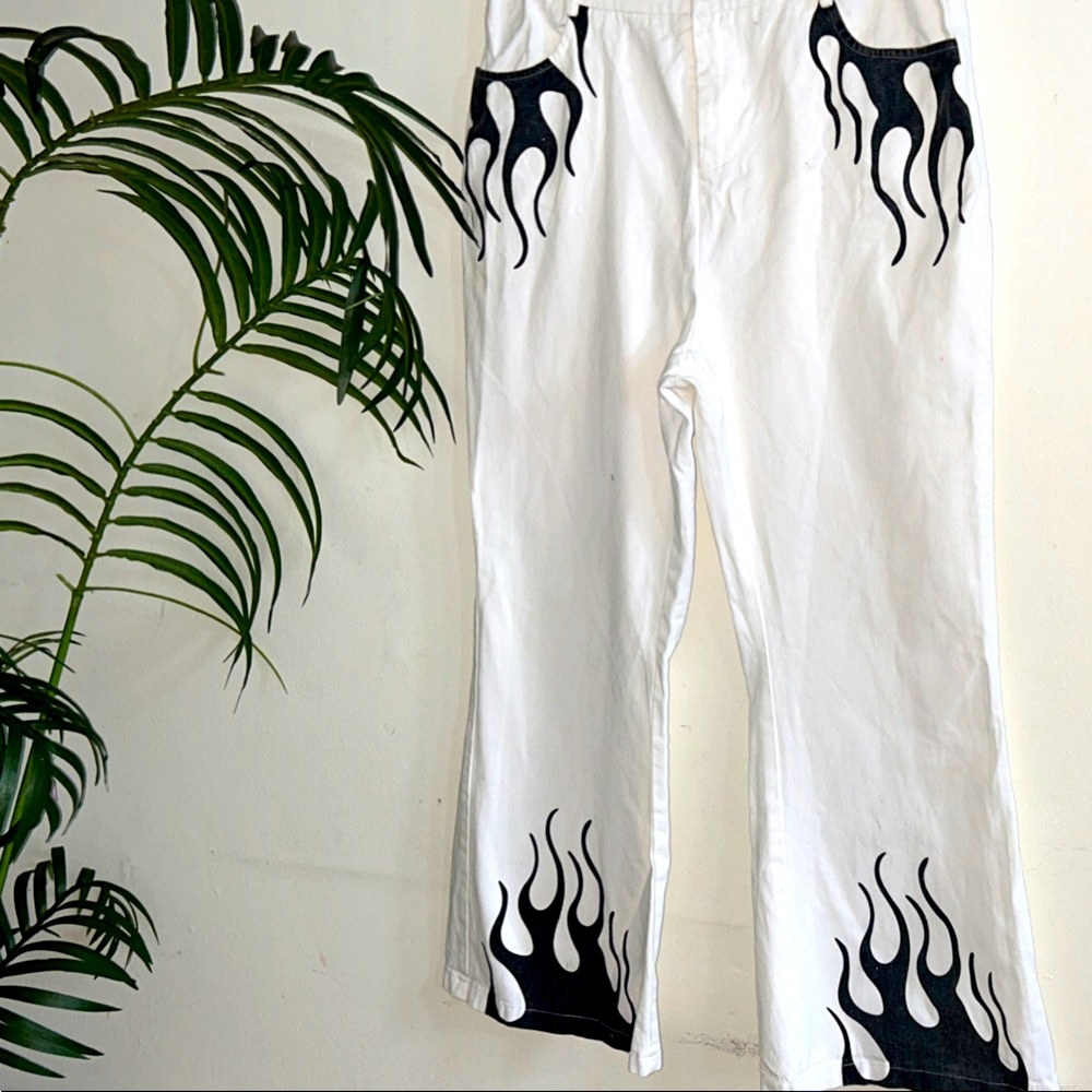 Stylish White Trousers